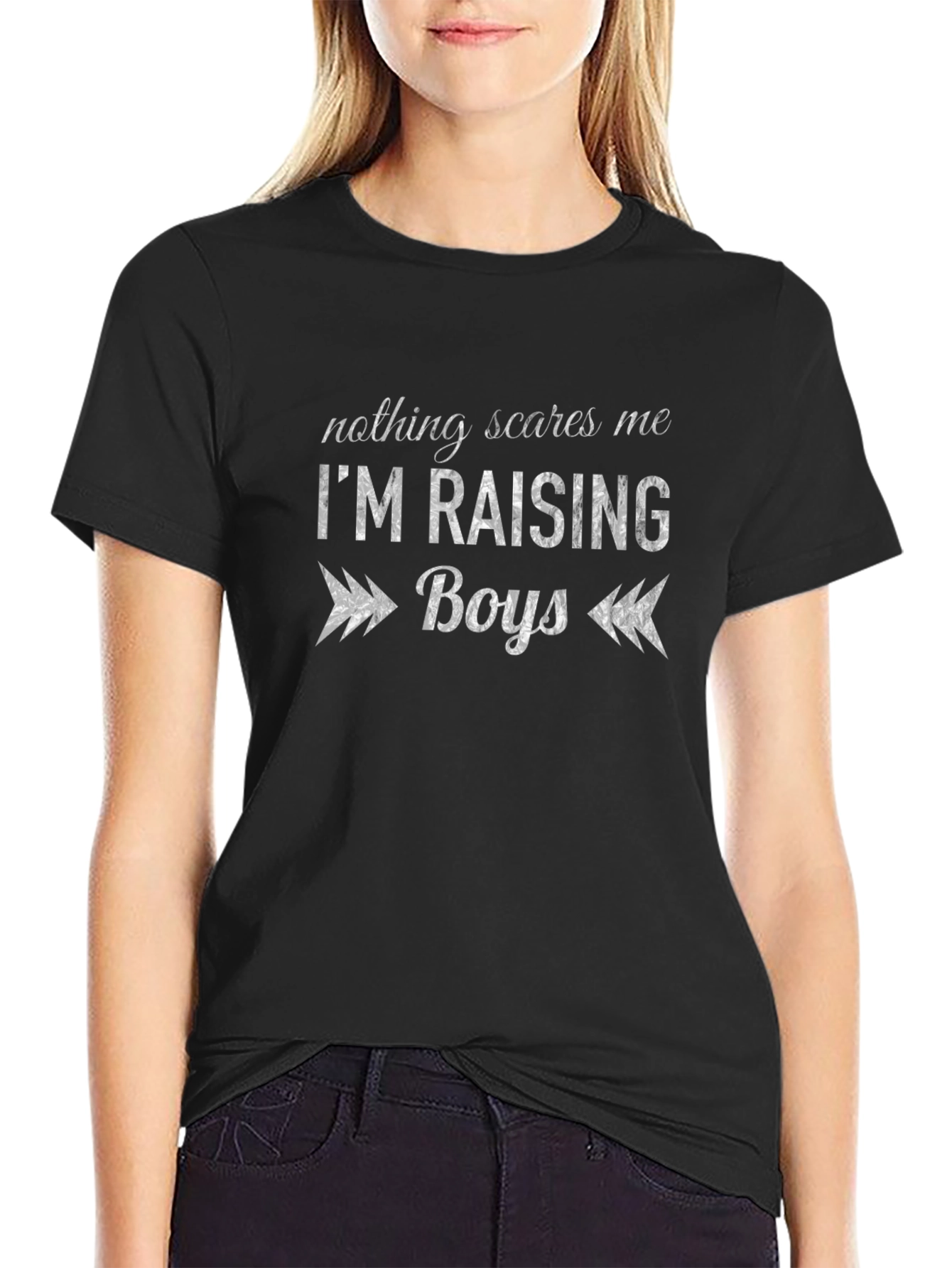 Raising Boys Graphic Tee - Dad Humor