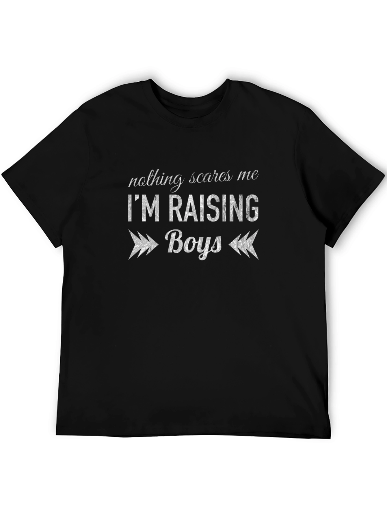 Raising Boys Graphic Tee - Dad Humor
