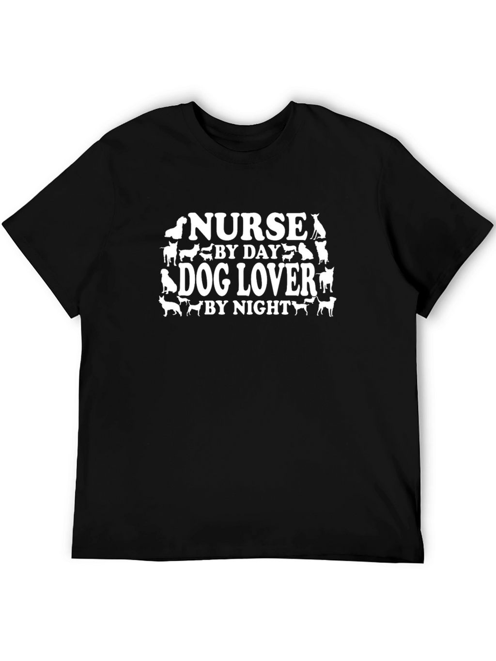 Nurse By Day Dog Lover By Night T-Shirt