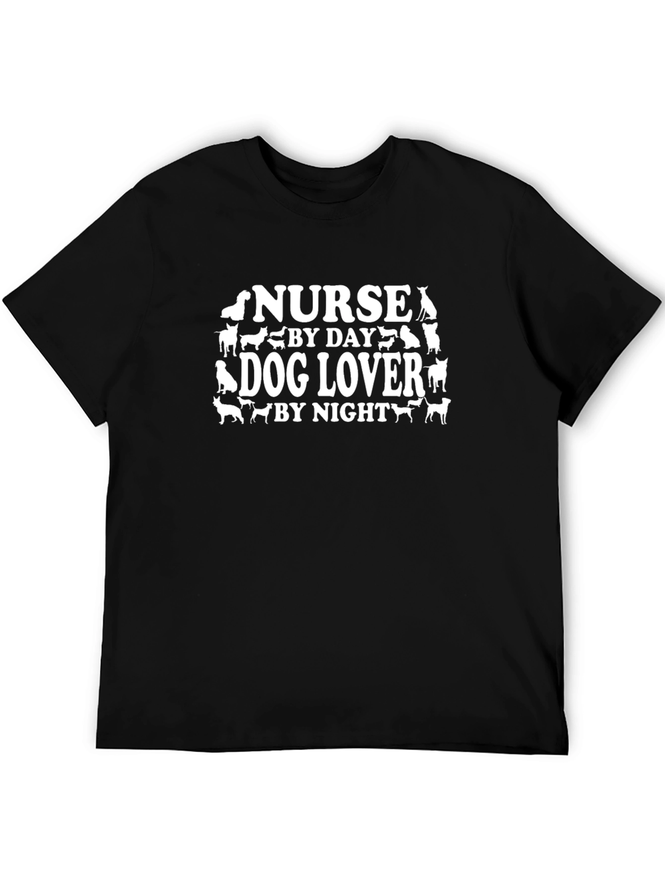 Nurse By Day Dog Lover By Night T-Shirt