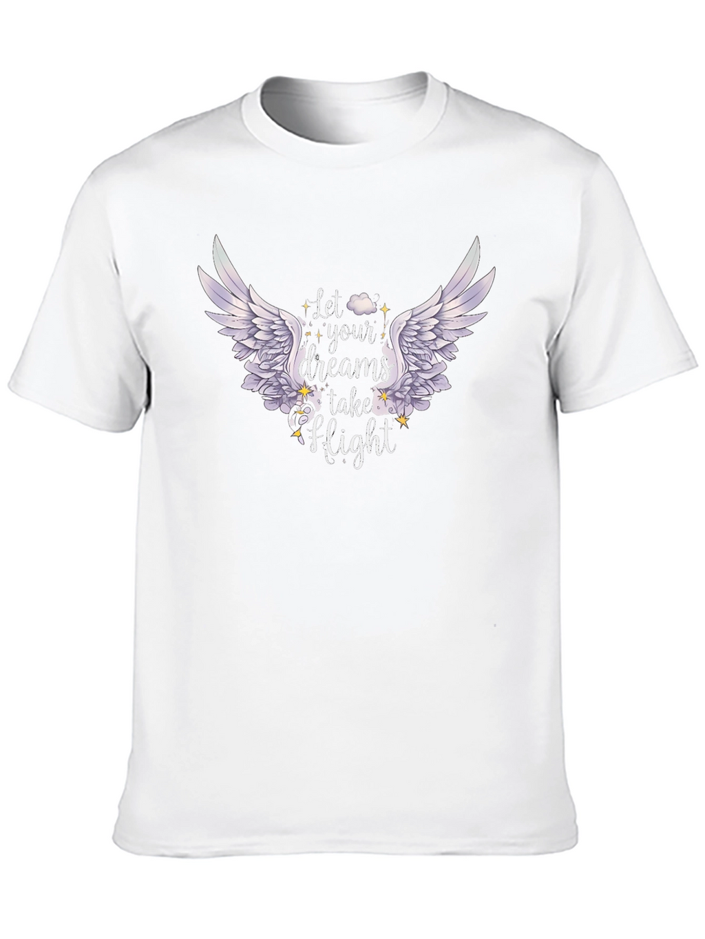 Dream Flight Black Graphic T-Shirt
