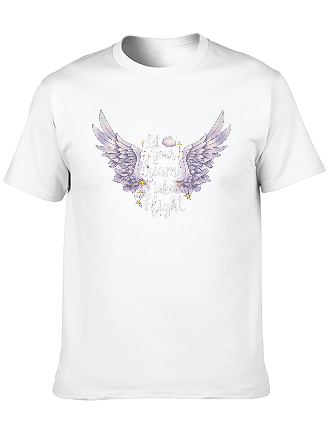 Dream Flight Black Graphic T-Shirt