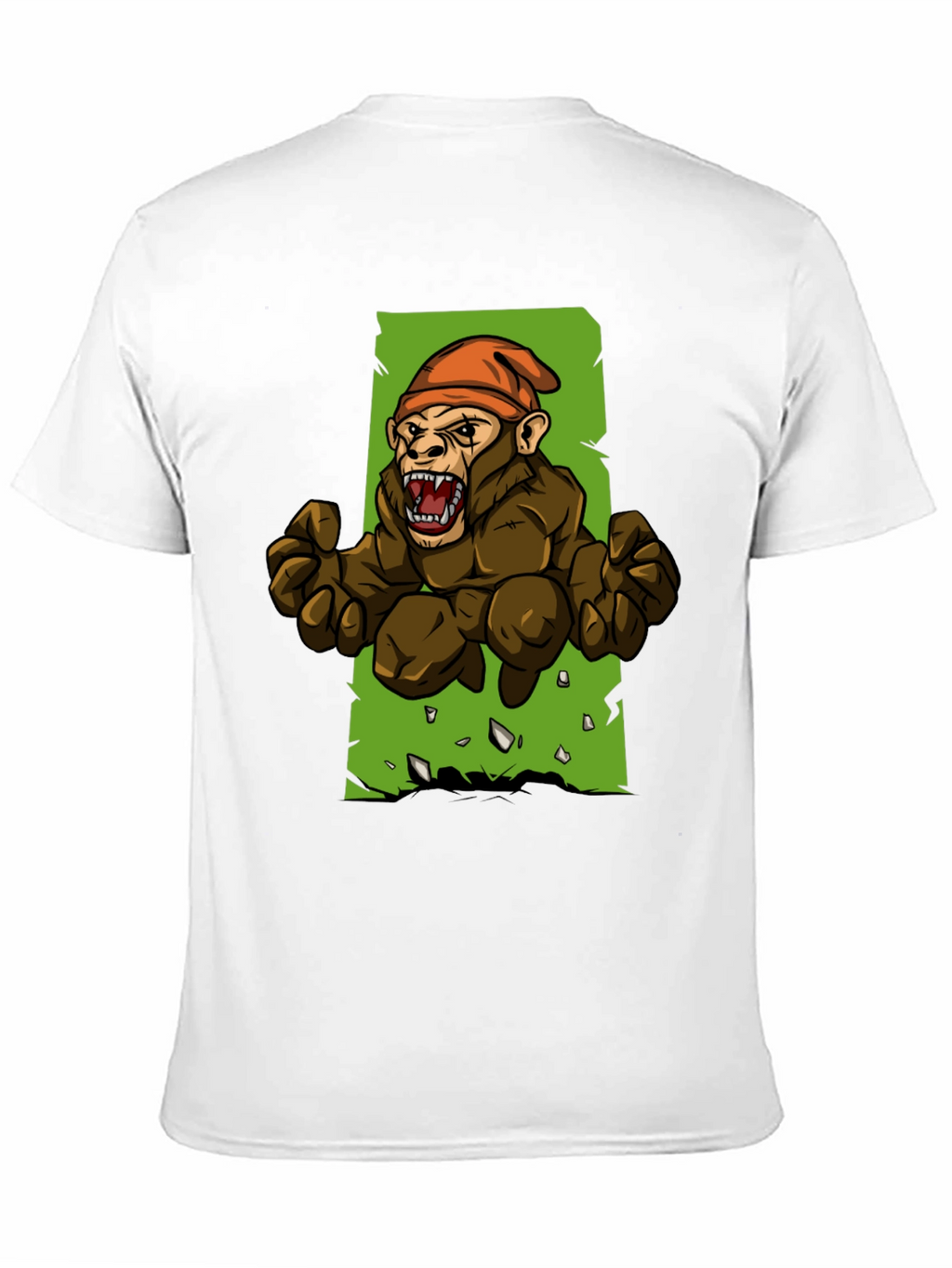 Angry Ape Graphic Tee - Black
