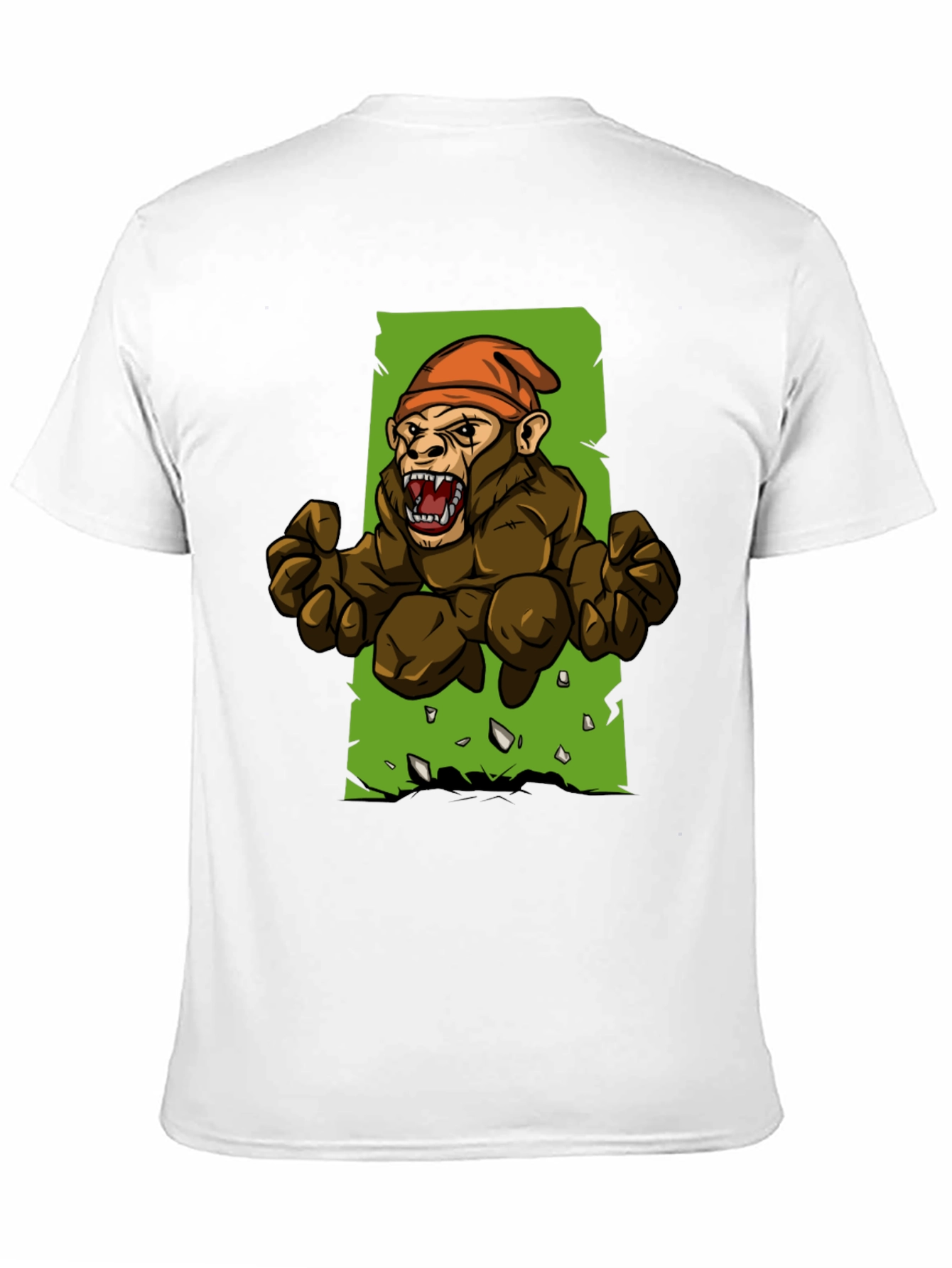 Angry Ape Graphic Tee - Black