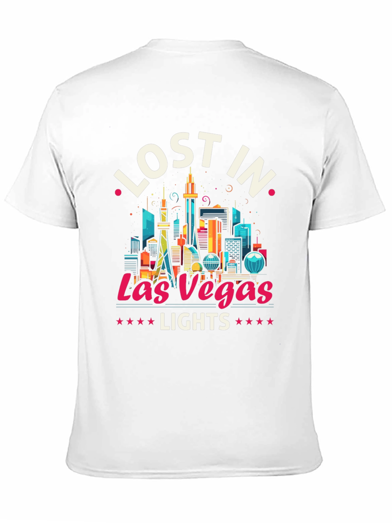 Lost in Las Vegas Lights Graphic Tee