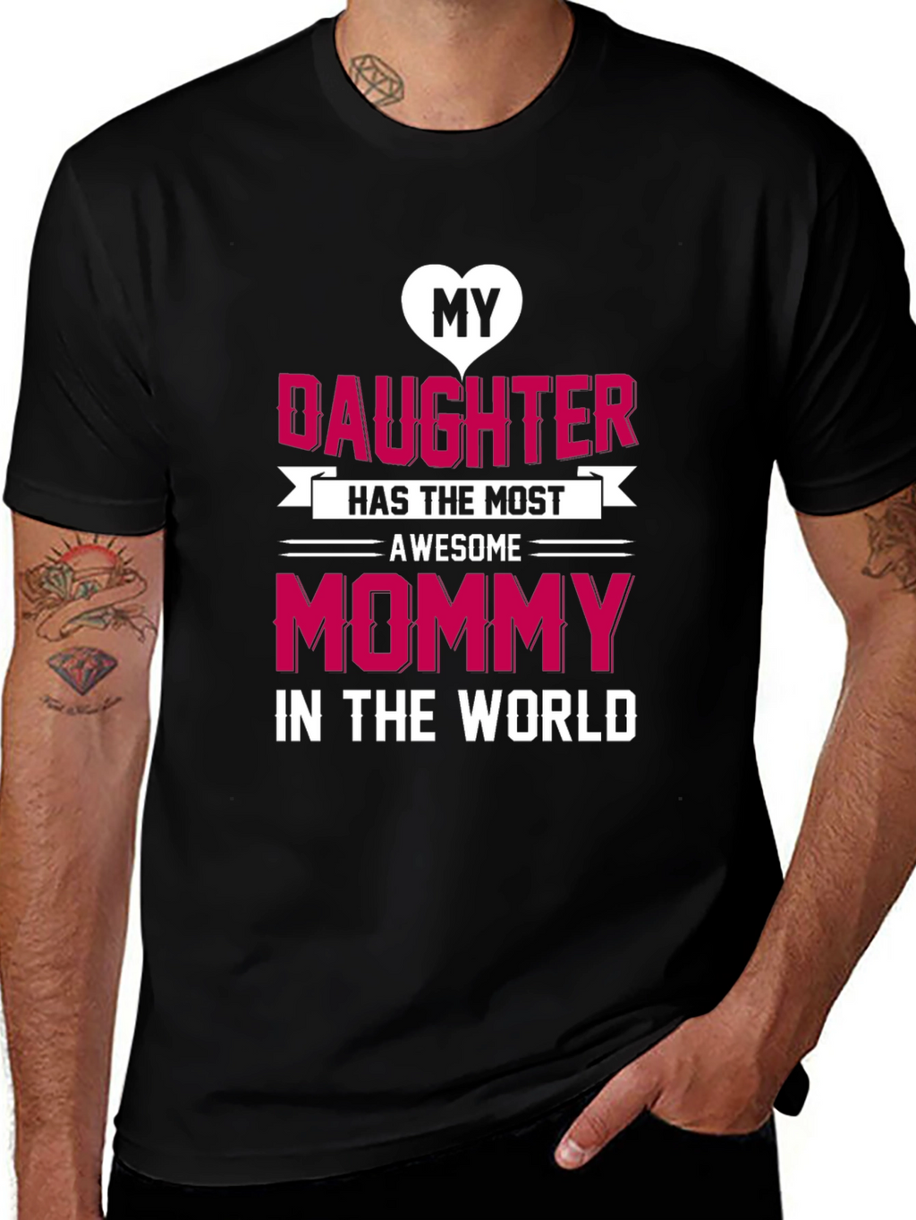My Daughter Awesome Mommy T-Shirt