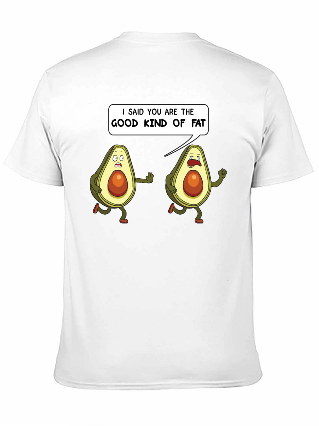Good Kind of Fat Avocado Humor T-Shirt