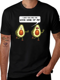 Good Kind of Fat Avocado Humor T-Shirt