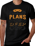 Weekend Plans Deep Sleep T-Shirt - Black