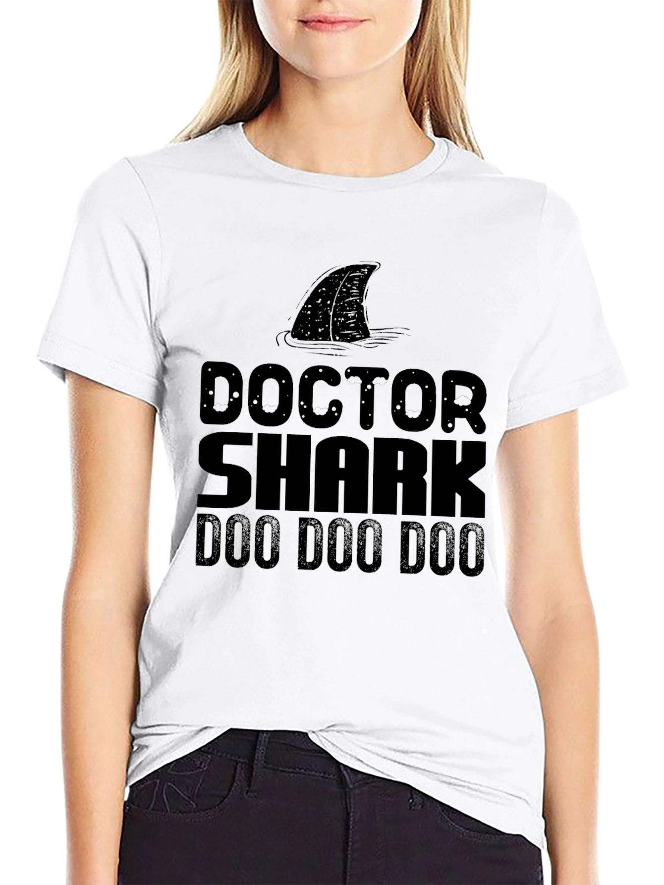 Doctor Shark Doo Doo Doo Graphic T-Shirt