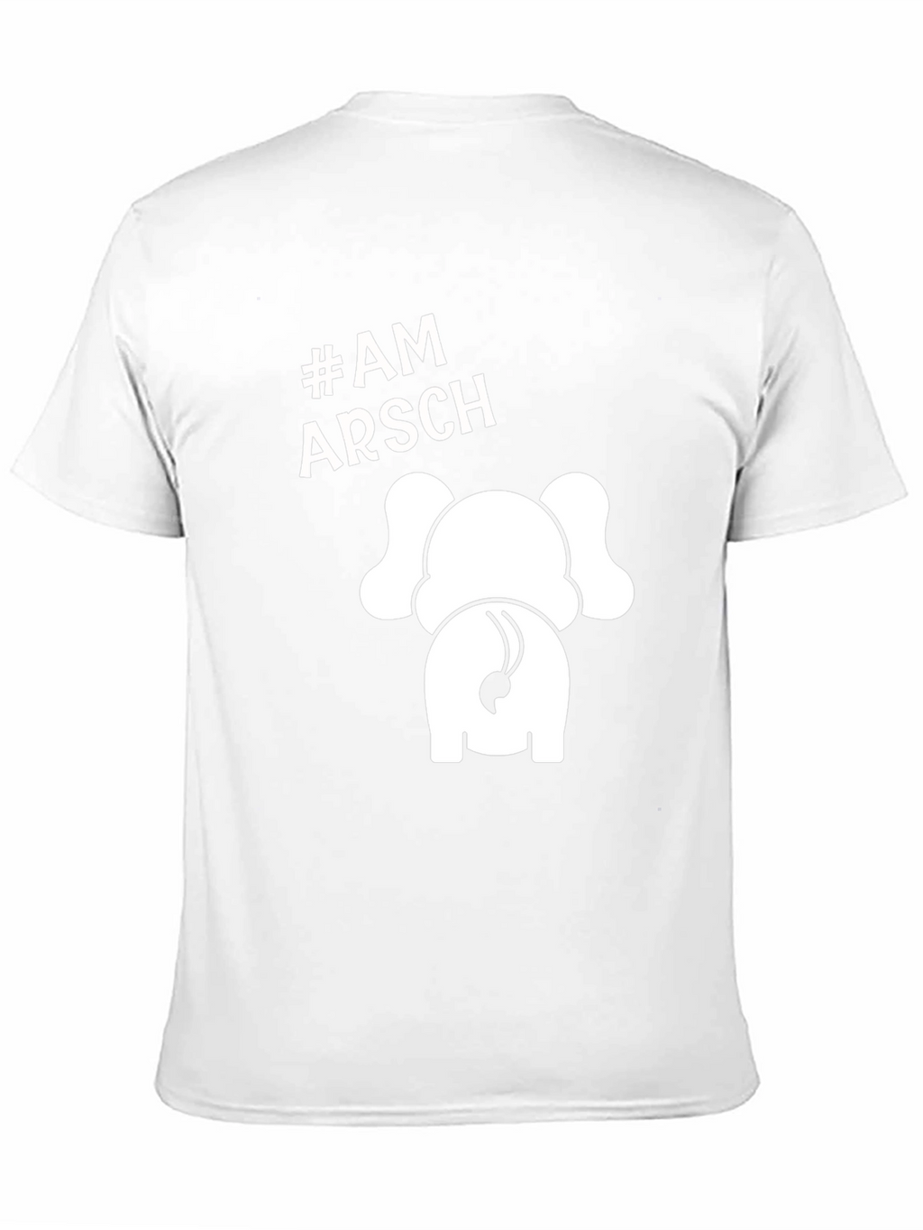 Am Arsch Elephant Tee - Humorous Novelty T-Shirt
