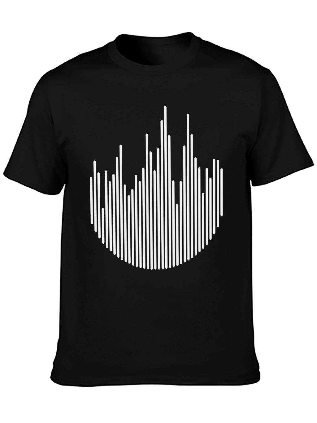 Modern Abstract Line Art Graphic Tee