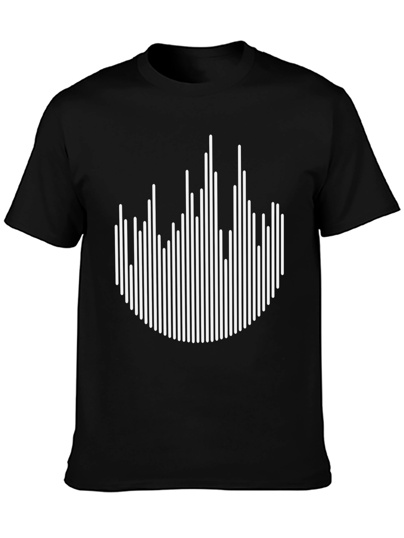 Modern Abstract Line Art Graphic Tee