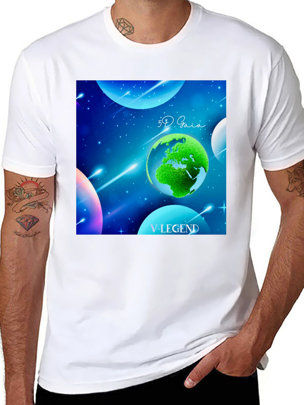 5D Gaia T-Shirt - Unique Graphic Tee