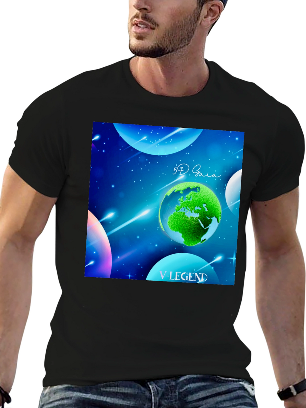 5D Gaia T-Shirt - Unique Graphic Tee