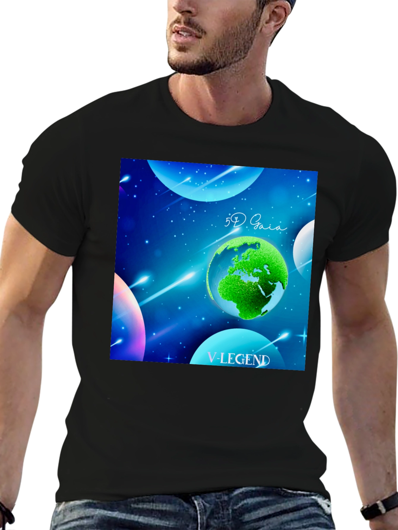 5D Gaia T-Shirt - Unique Graphic Tee