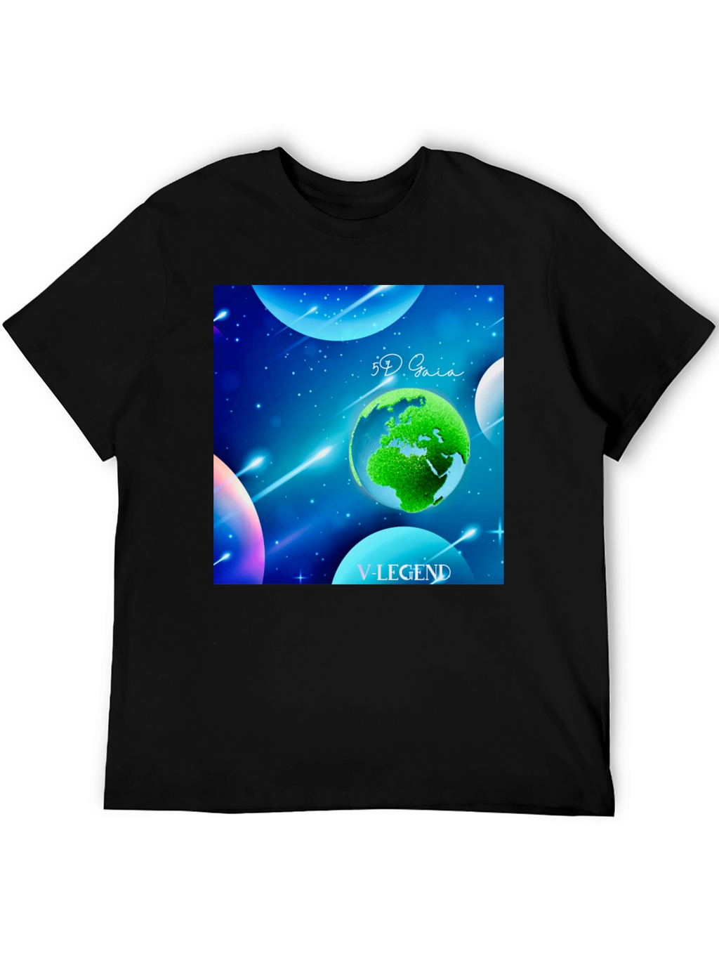 5D Gaia T-Shirt - Unique Graphic Tee