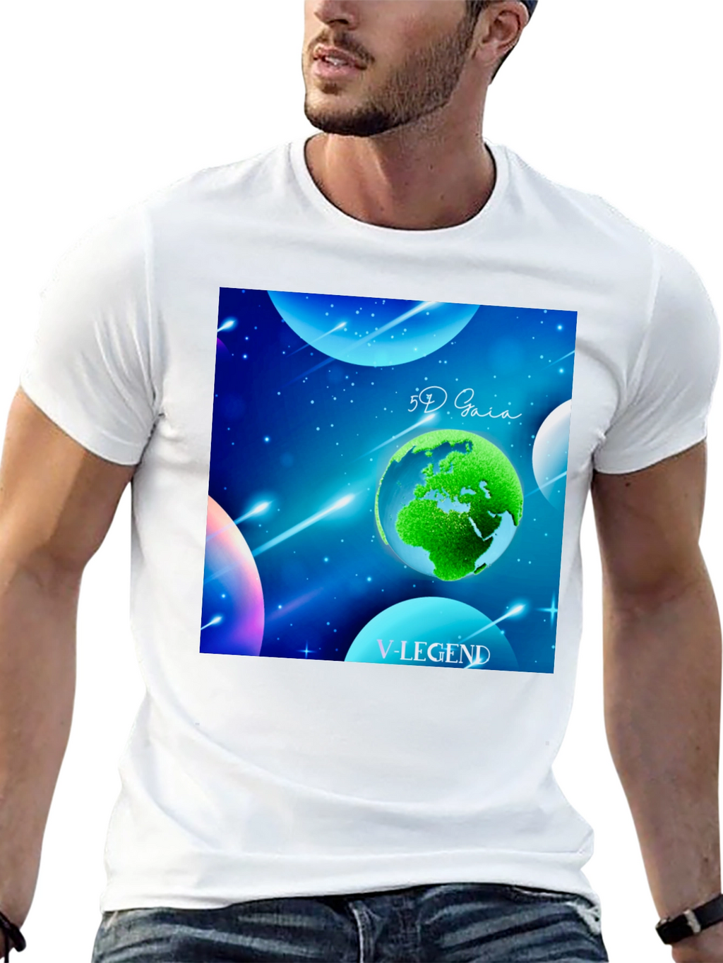5D Gaia T-Shirt - Unique Graphic Tee