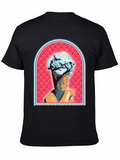 Ice Cream Cone Head T-Shirt - Unique Graphic Tee