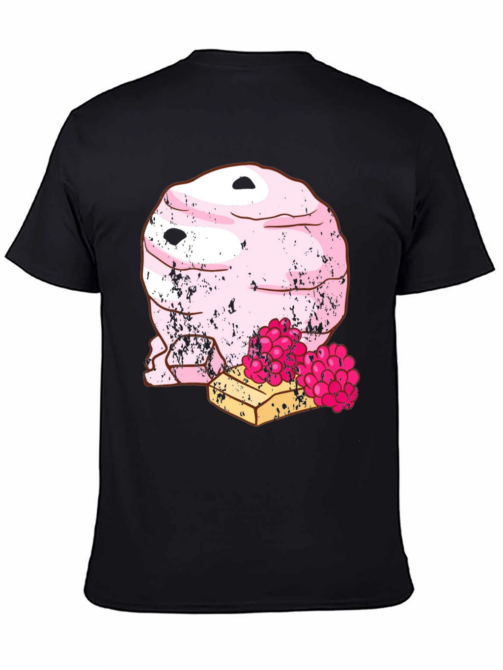 Funny Pink Ice Cream Dessert Graphic T-Shirt
