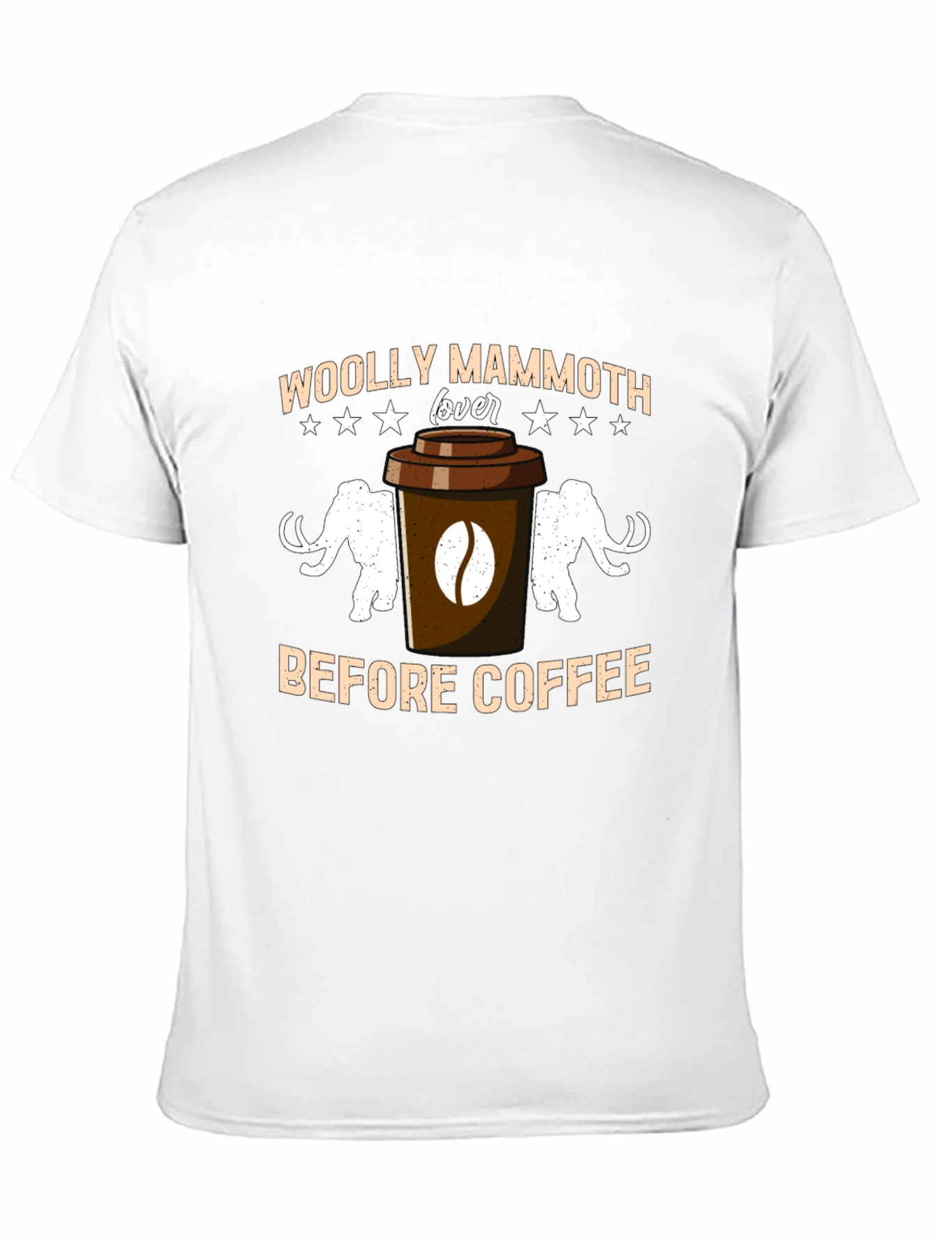 Woolly Mammoth Lover Coffee T-Shirt