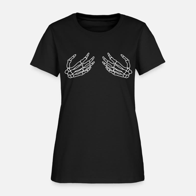 Halloween Boobs Boob Hands Skeleton Hand