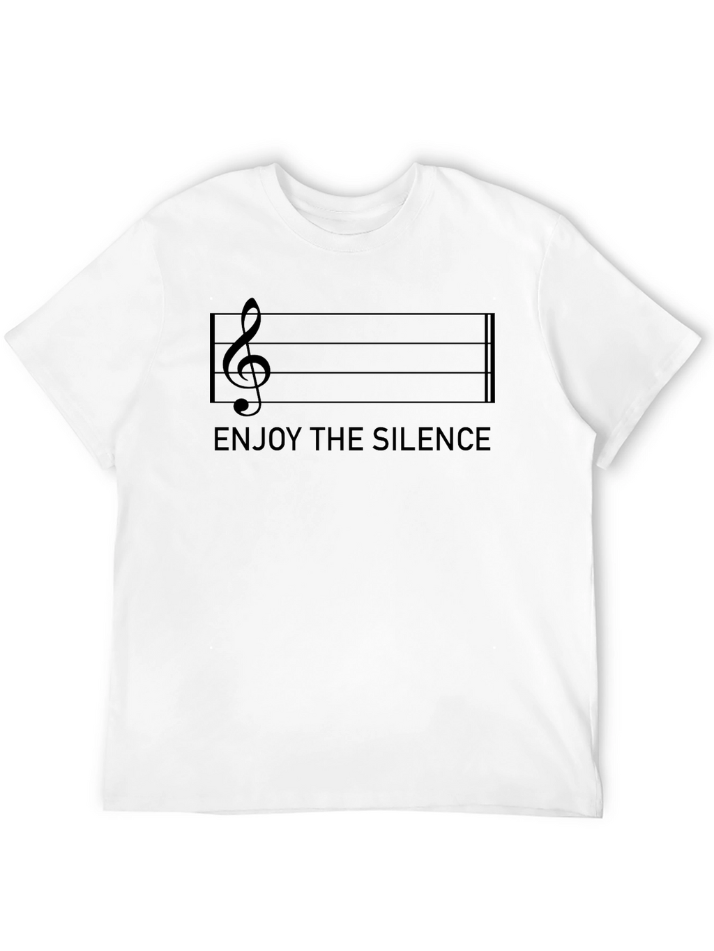 Enjoy The Silence Graphic Tee - Music Lover T-Shirt