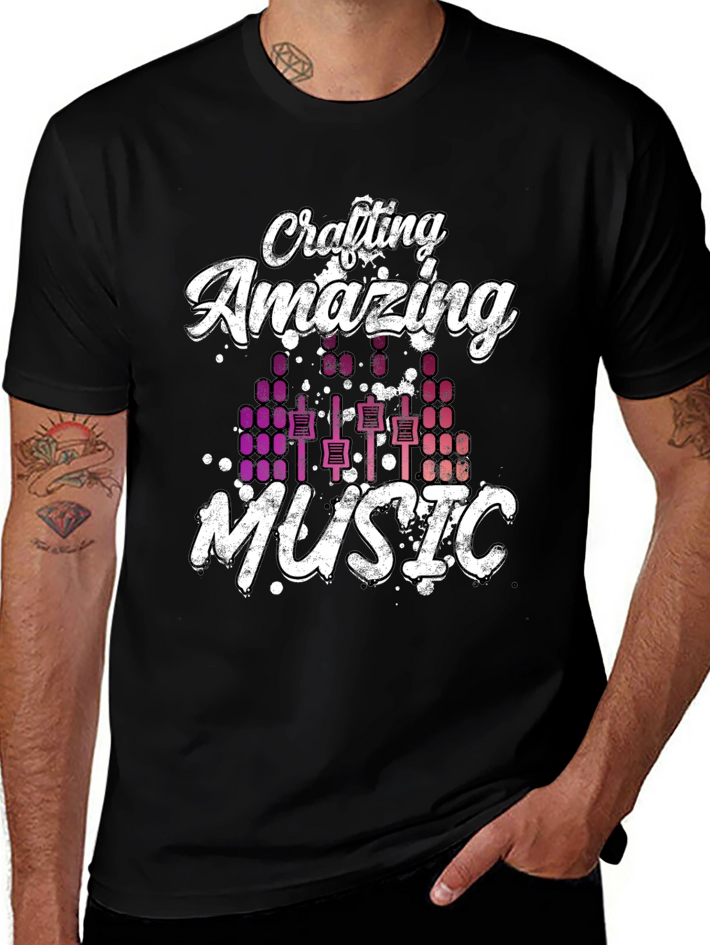 Crafting Amazing Music Graphic Tee