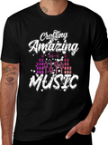 Crafting Amazing Music Graphic Tee