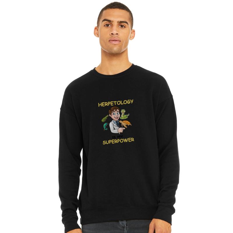 Herpetology My Superpower Funny ReptileScience tee