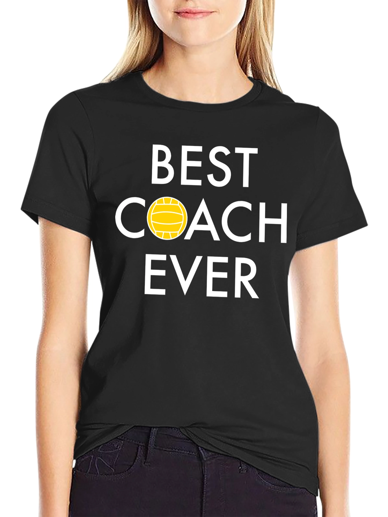 Best Coach Ever Water Polo T-Shirt