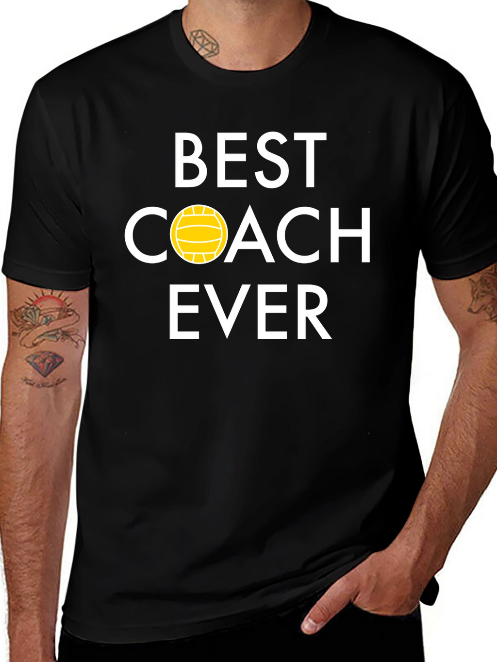 Best Coach Ever Water Polo T-Shirt