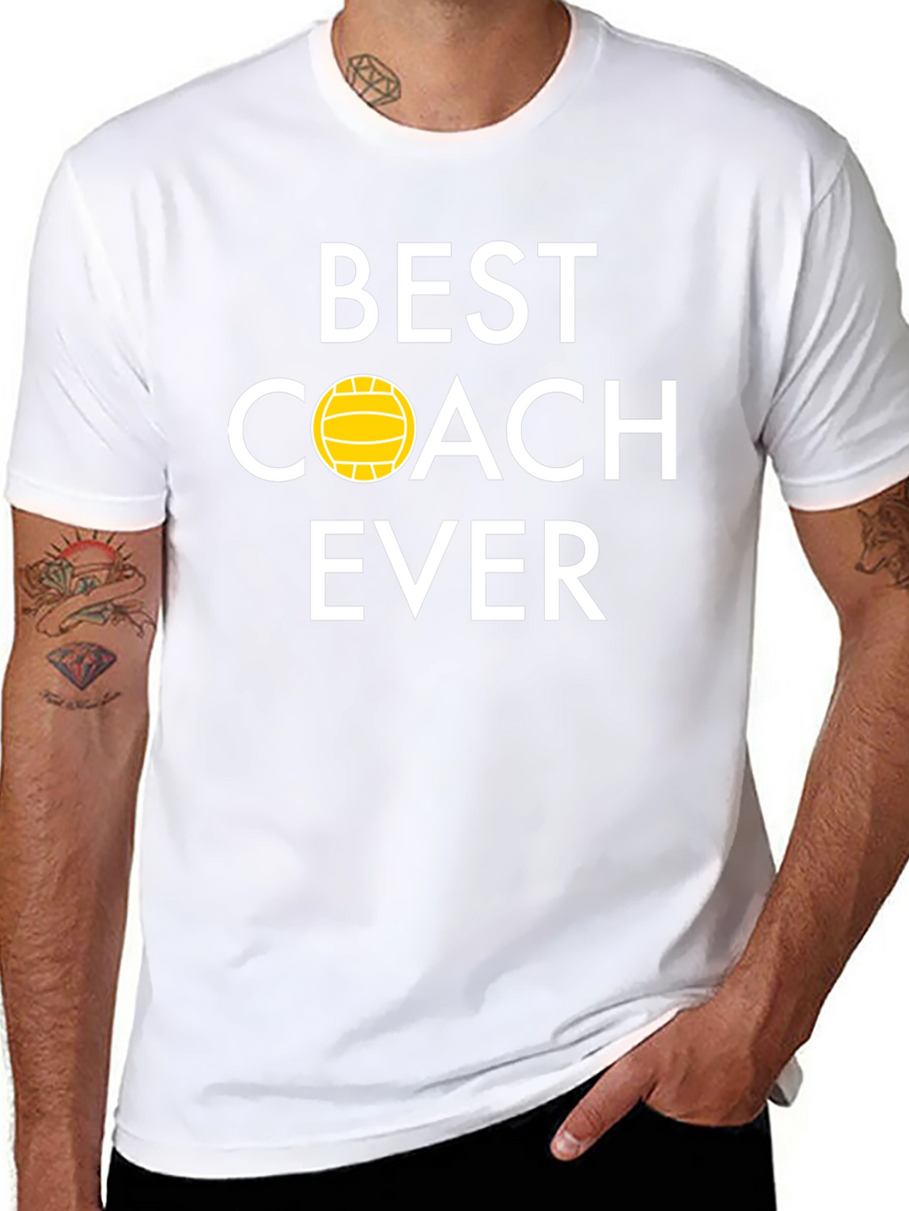Best Coach Ever Water Polo T-Shirt