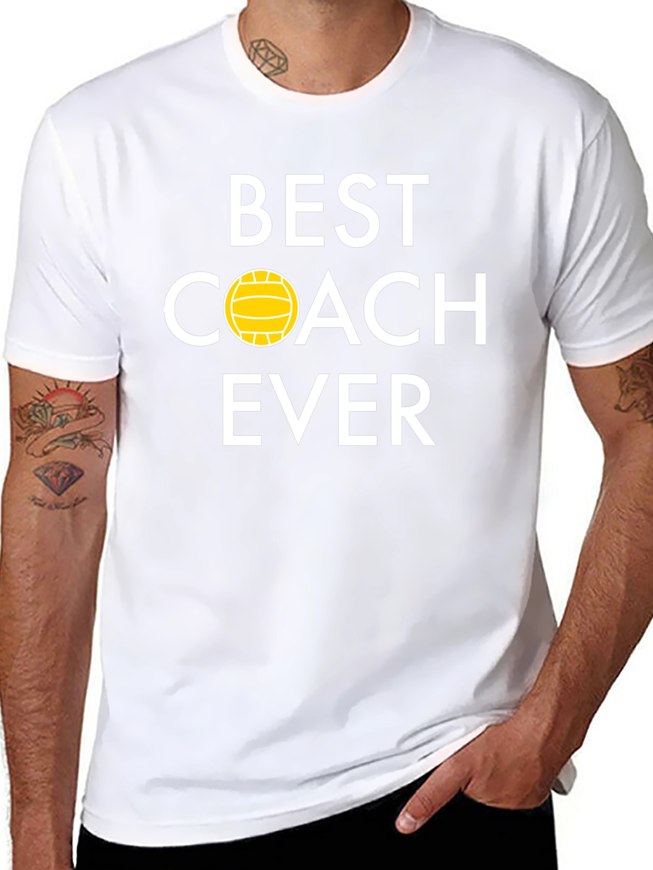Best Coach Ever Water Polo T-Shirt
