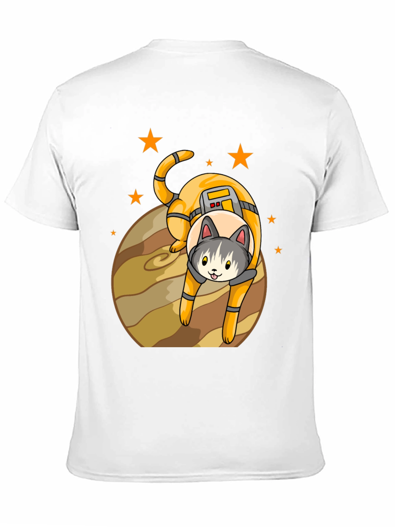 Astronaut Cat T-Shirt - Space Adventure Tee