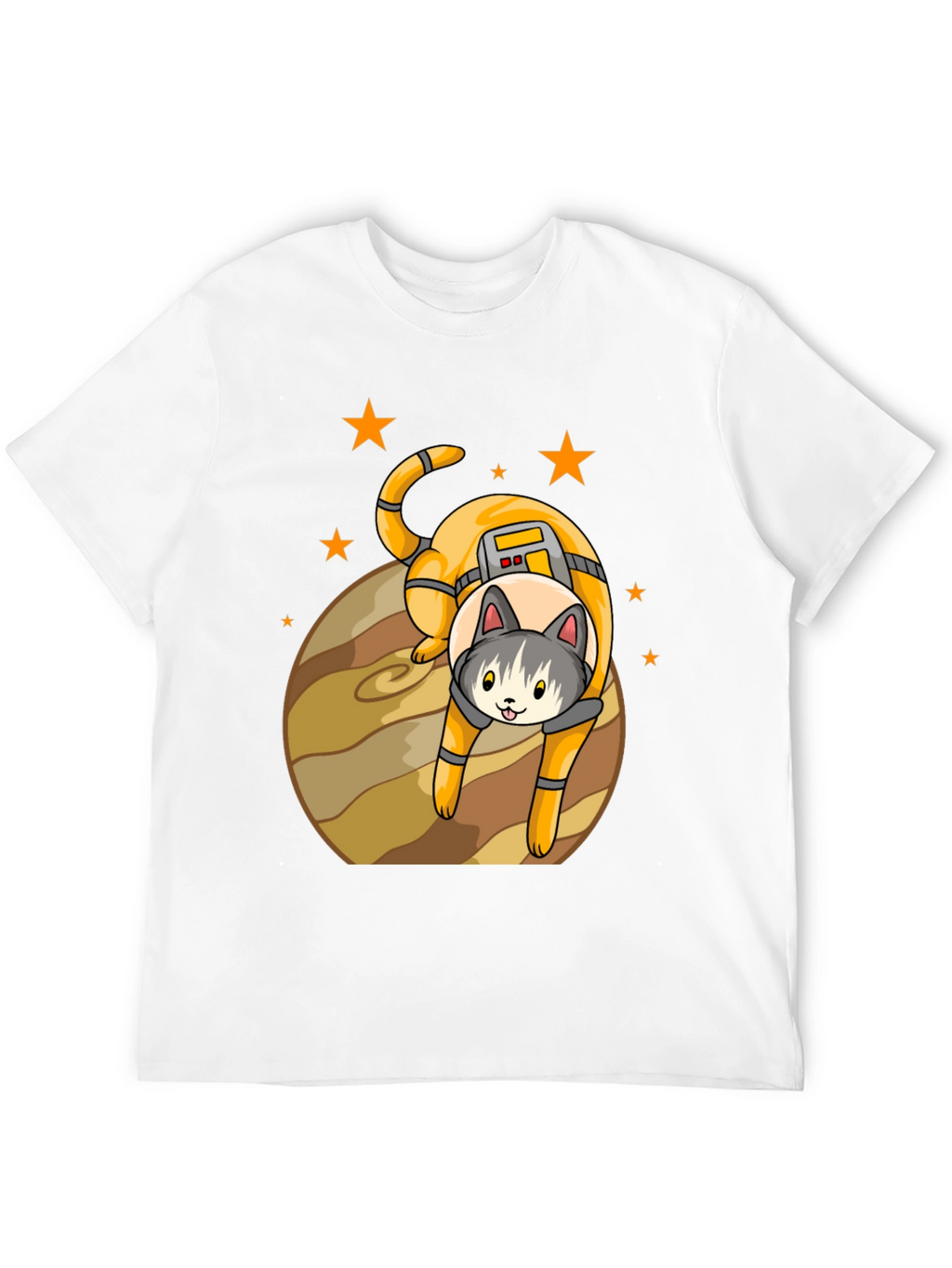 Astronaut Cat T-Shirt - Space Adventure Tee