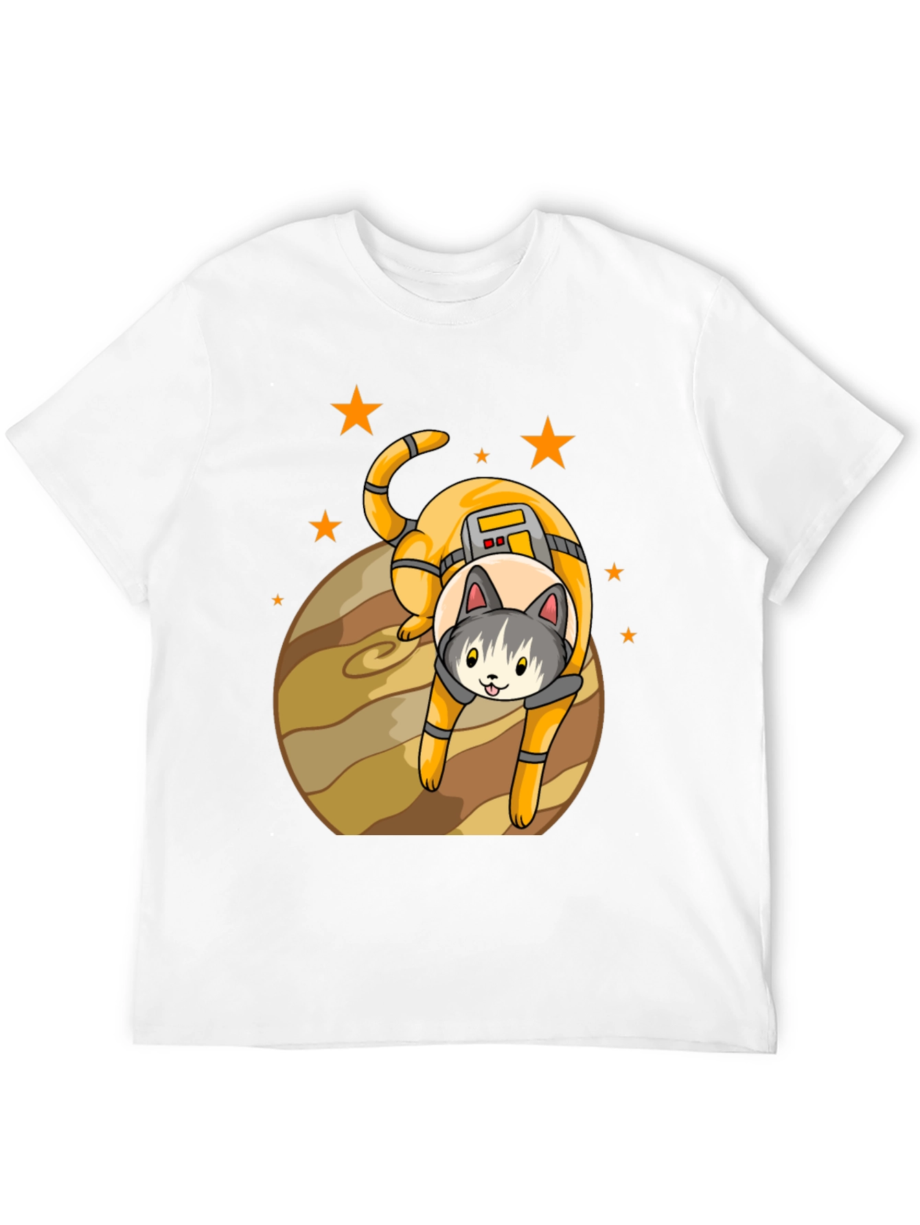 Astronaut Cat T-Shirt - Space Adventure Tee