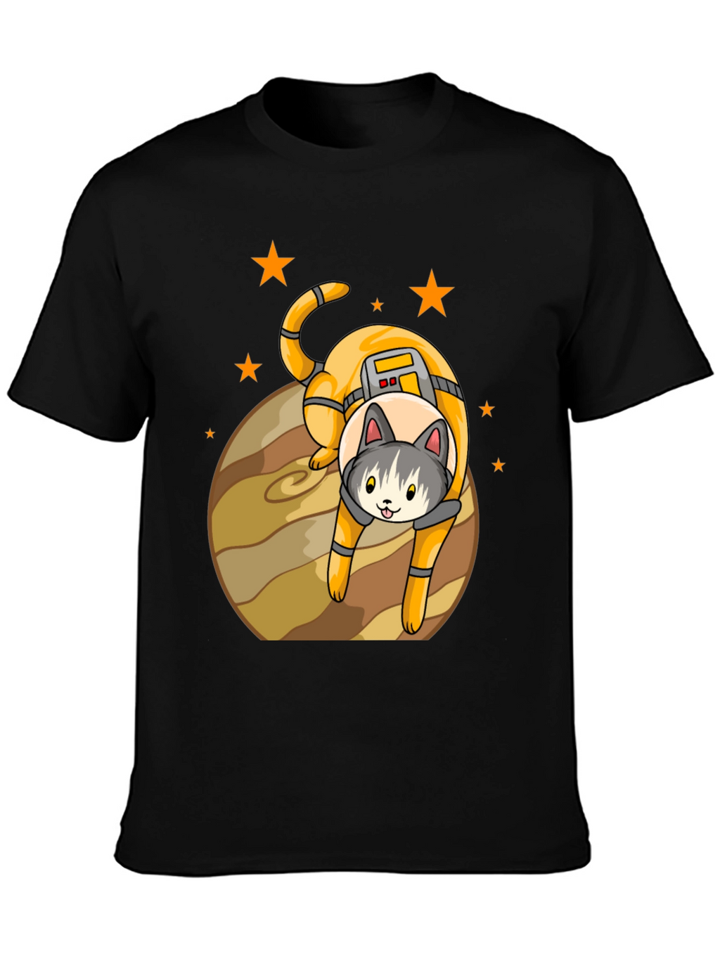 Astronaut Cat T-Shirt - Space Adventure Tee