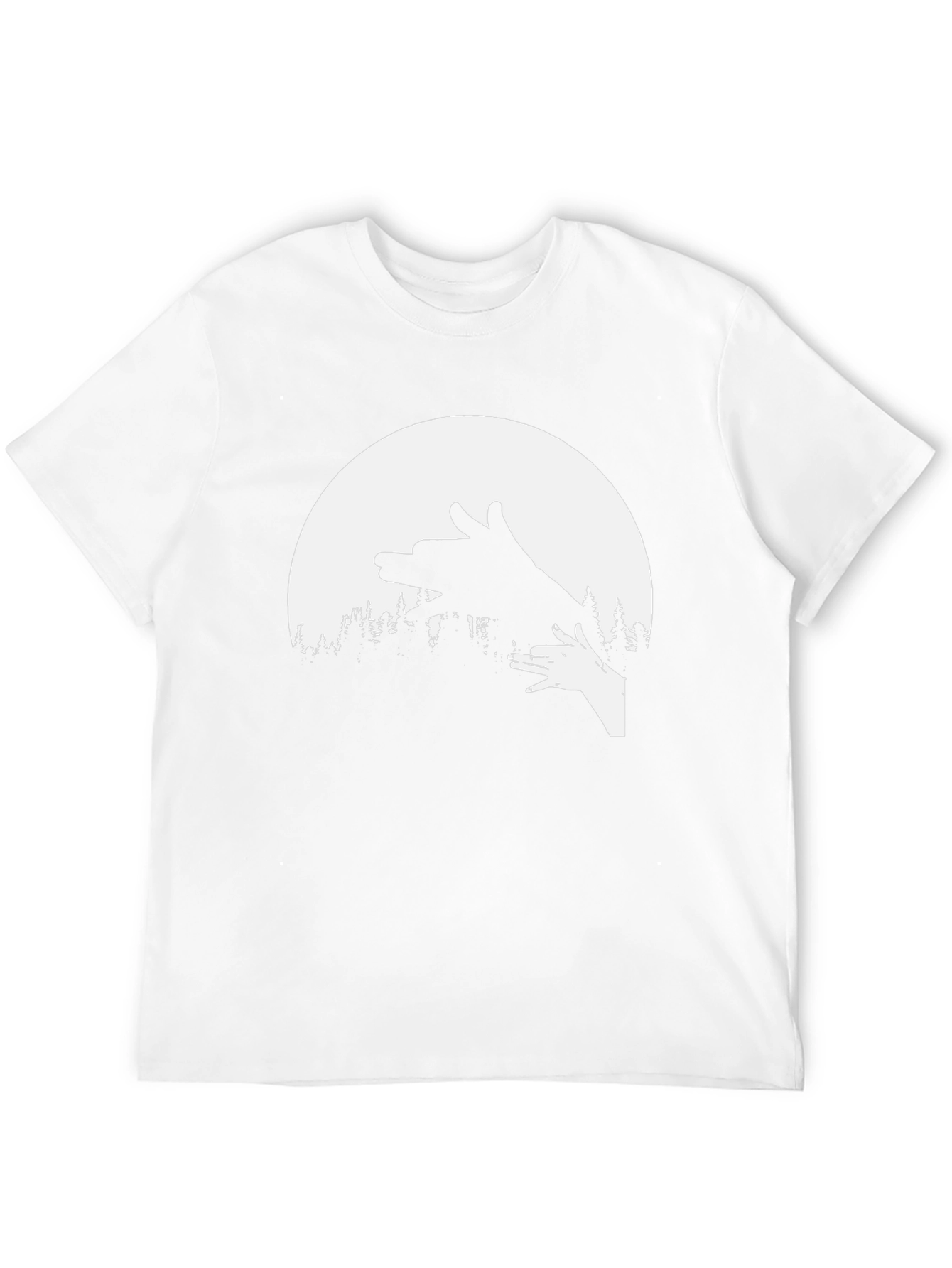 Shadow Puppet Tee - Nature Silhouette T-Shirt