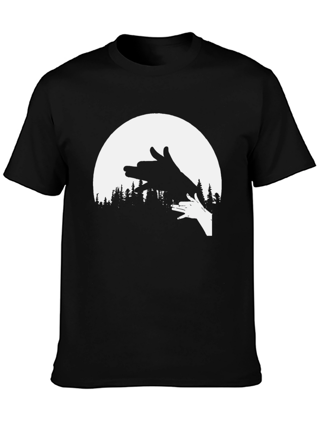 Shadow Puppet Tee - Nature Silhouette T-Shirt