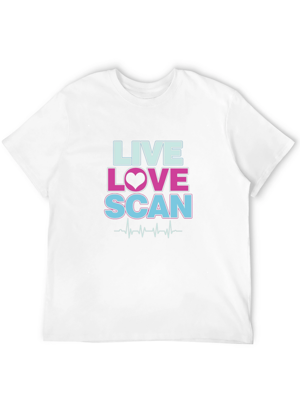 Live Love Scan T-Shirt - Medical Imaging Tee