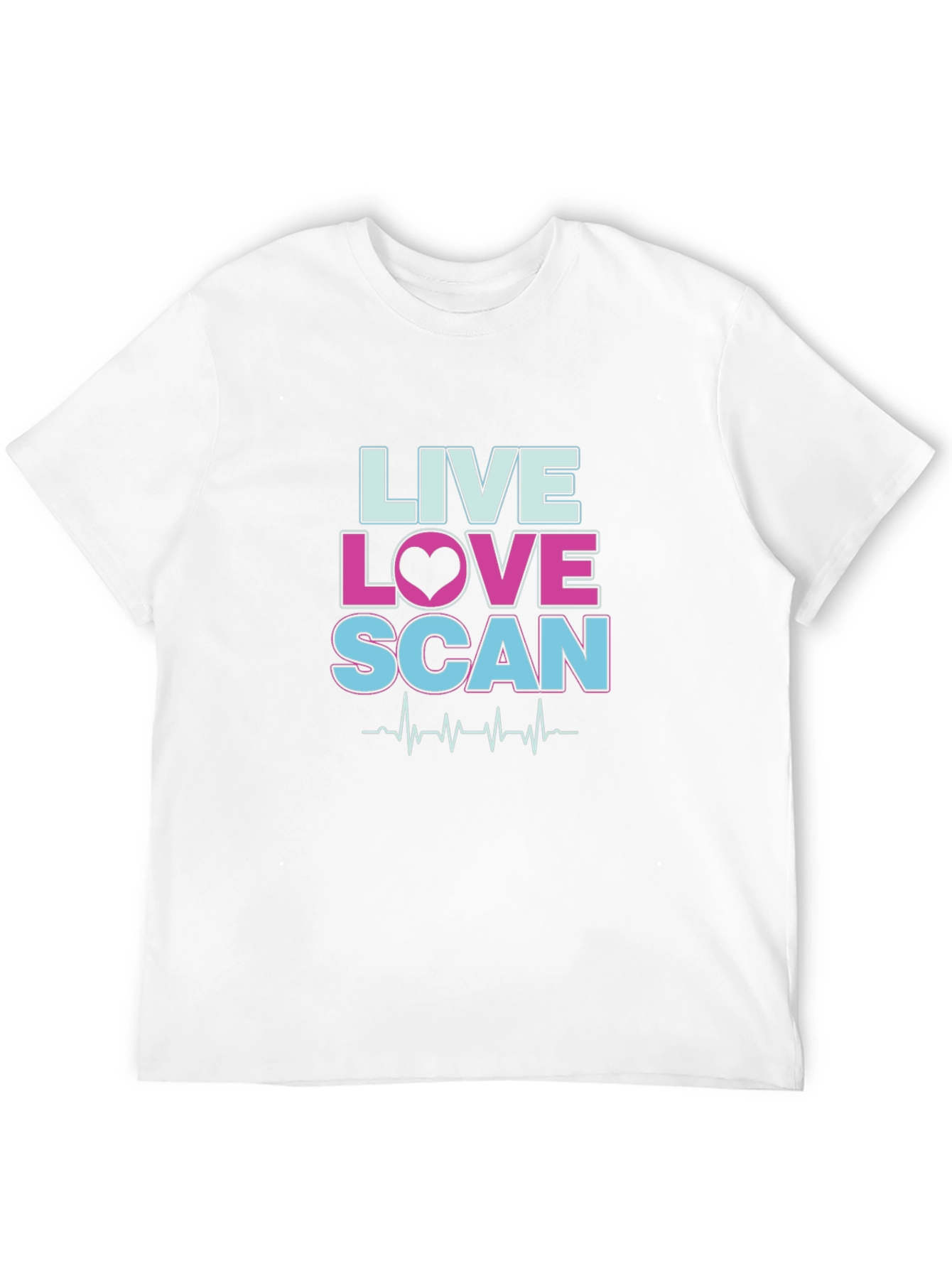 Live Love Scan T-Shirt - Medical Imaging Tee