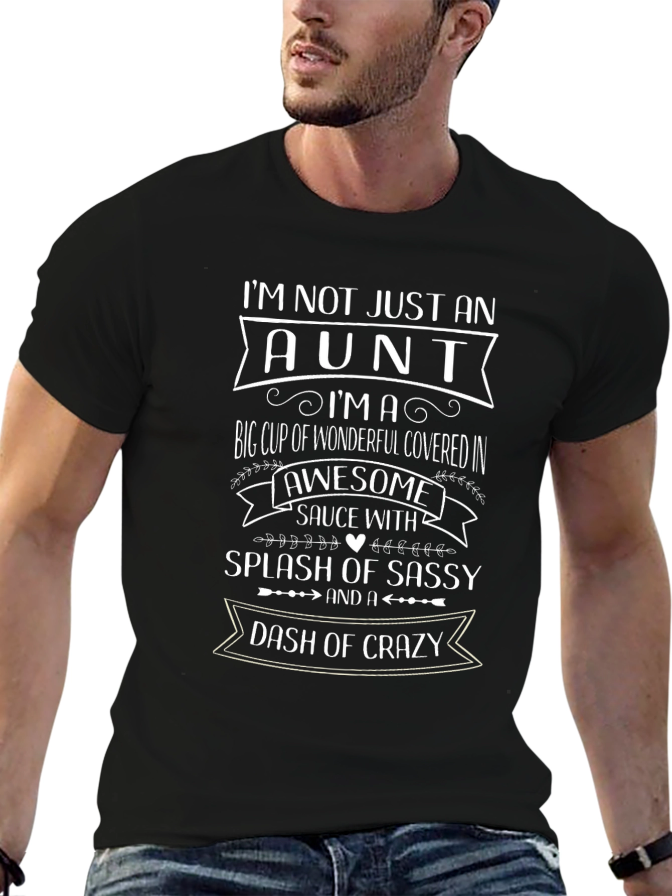 Funny Aunt T-Shirt - Auntie Awesome Gift Tee
