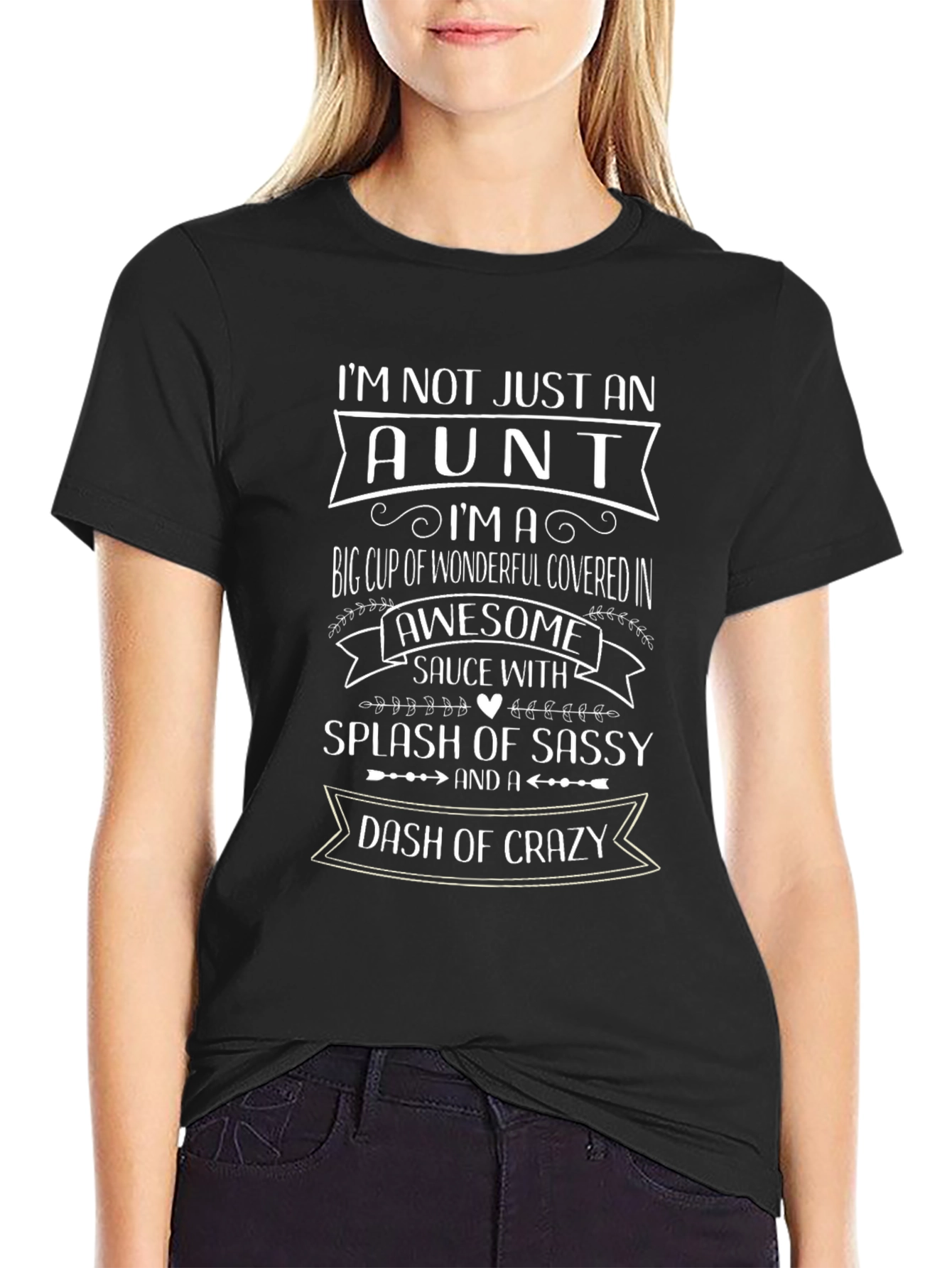 Funny Aunt T-Shirt - Auntie Awesome Gift Tee
