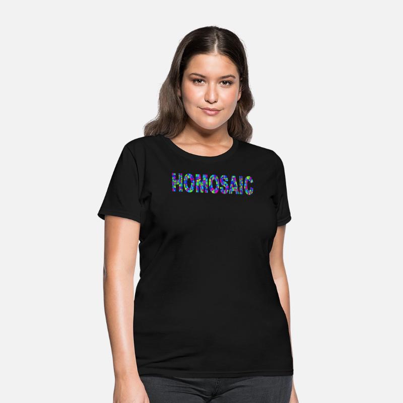 HOMOSAIC -Colorful Text Design