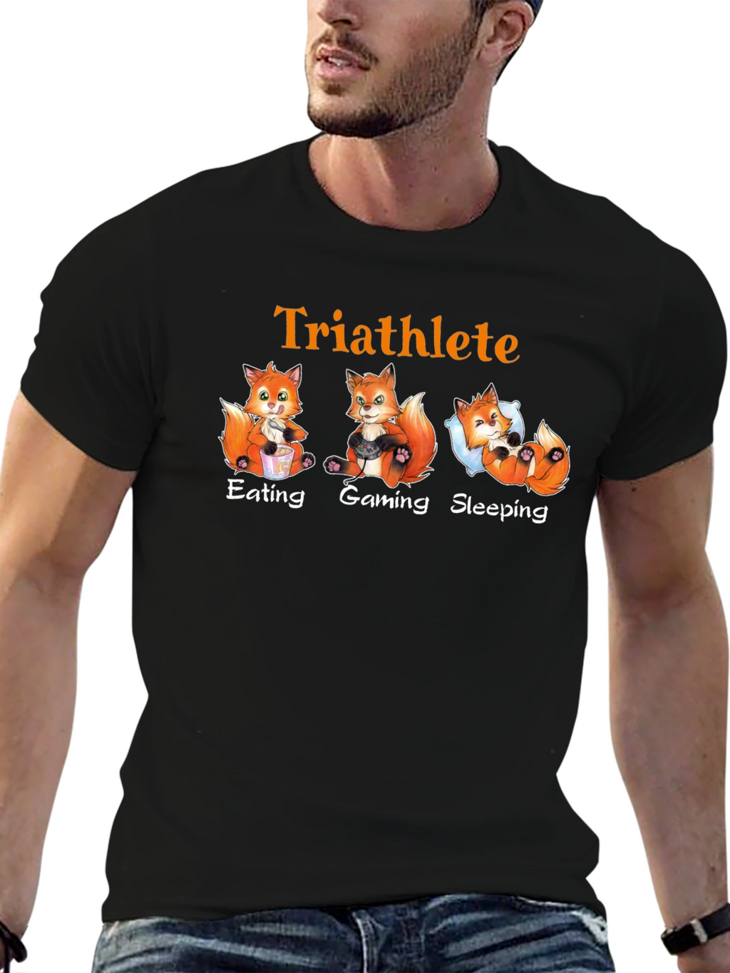 Triathlete Foxes T-Shirt