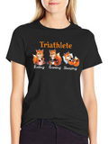 Triathlete Foxes T-Shirt