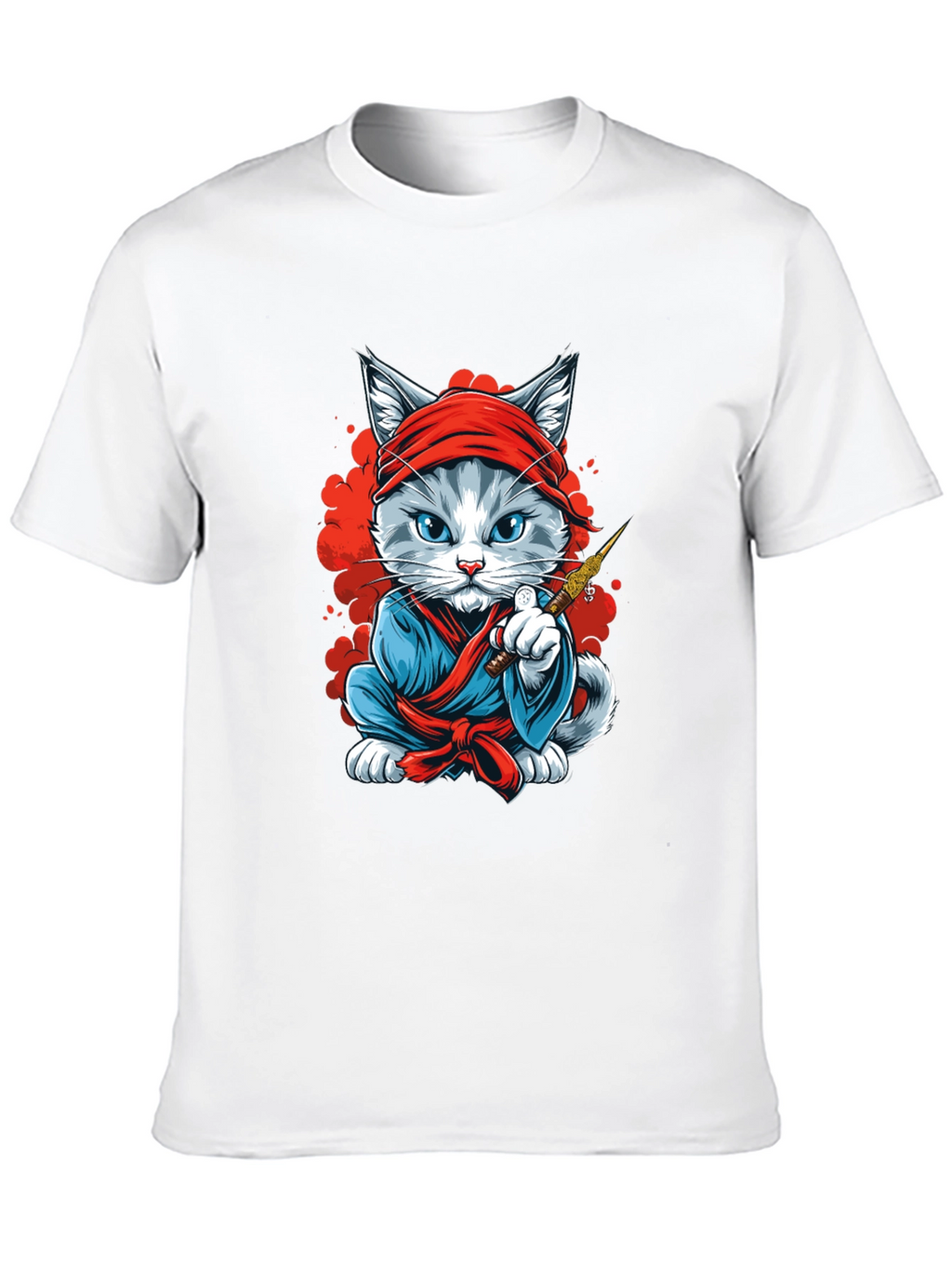 Ninja Cat Graphic Tee