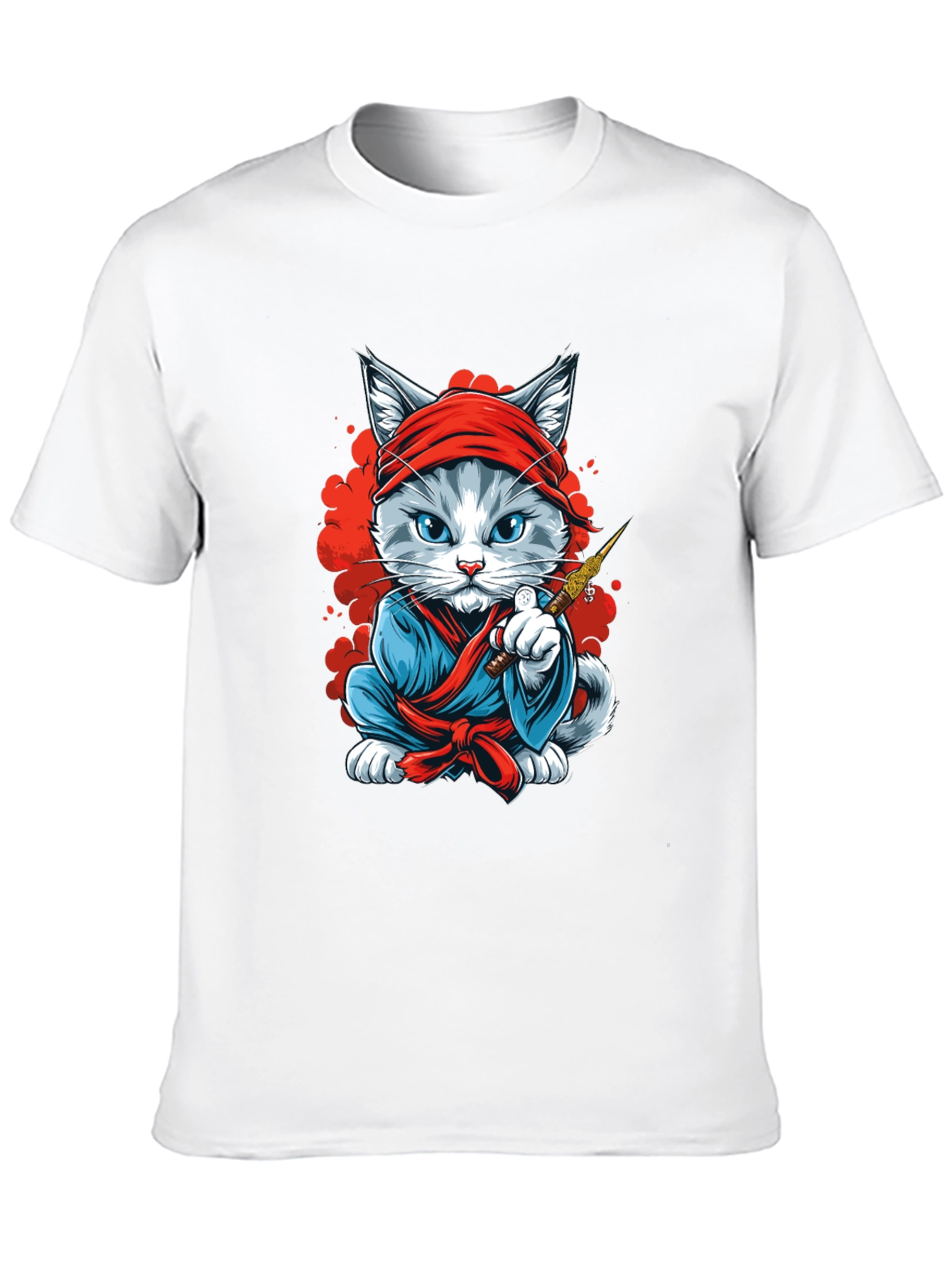 Ninja Cat Graphic Tee