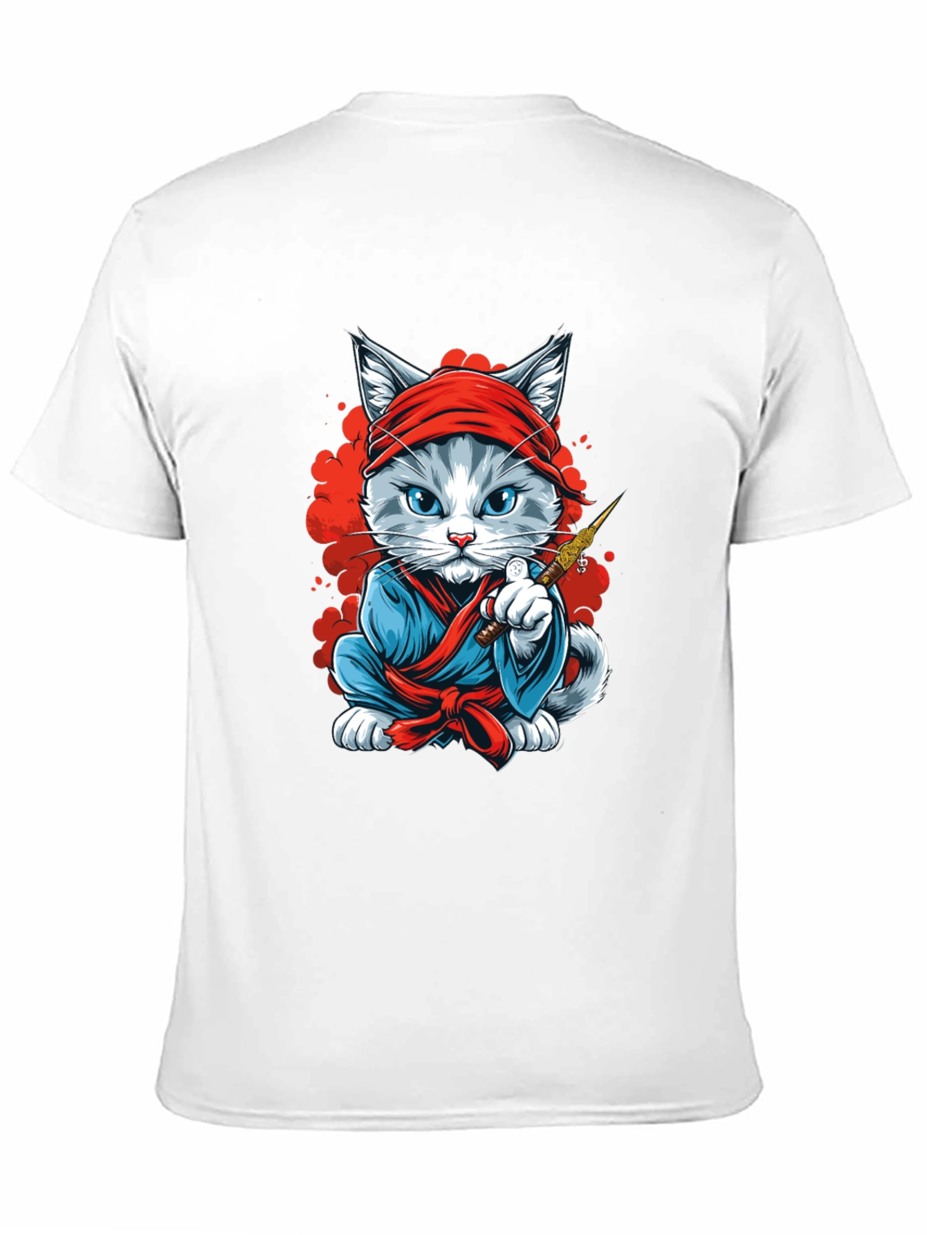 Ninja Cat Graphic Tee